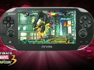 Ultimate Marvel Versus Capcom 3 - Vita Trailer 2