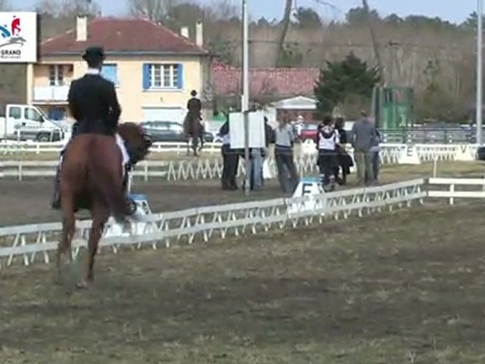 TARTAS 2012 - la reprise de dressage et l'interview d'Olivier Chapuis