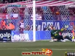 Атлетико - Барселона (1-2) 26.02.2012