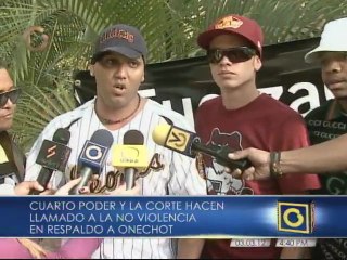 Amigos y colegas le cantan a OneChot
