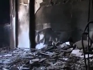 فري برس   حمص منظر رهيب جرائم نظام الأسد في حي الشهداء