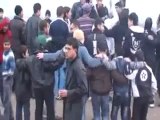 فري برس   حمص   حي الربيع العربي مظاهرة عصرية رغم القصف 3 3 2012