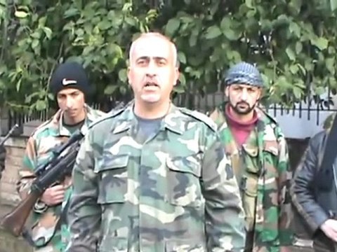 فري برس حمص الرستن أنشقاق النقيب خالد عبد الرزاق الطويل 3 3 2012