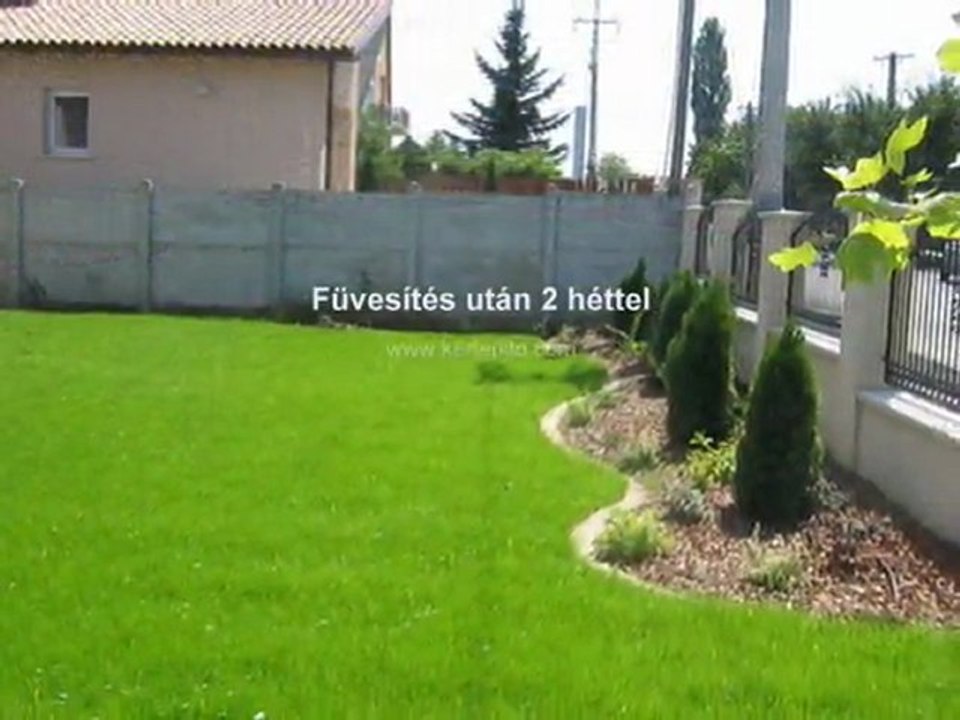 Füvesítés és kertépítés Budapesten - Durucz kert
