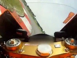 On board Casey Stoner bike testing @ Sepang 2012