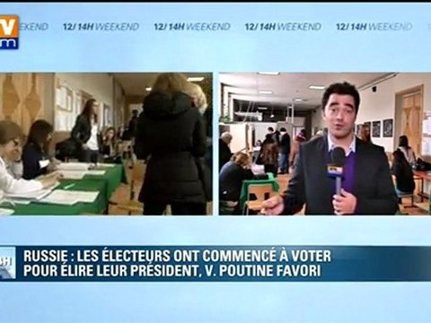 Russie : les électeurs ont commencé à voter pour élire leur président