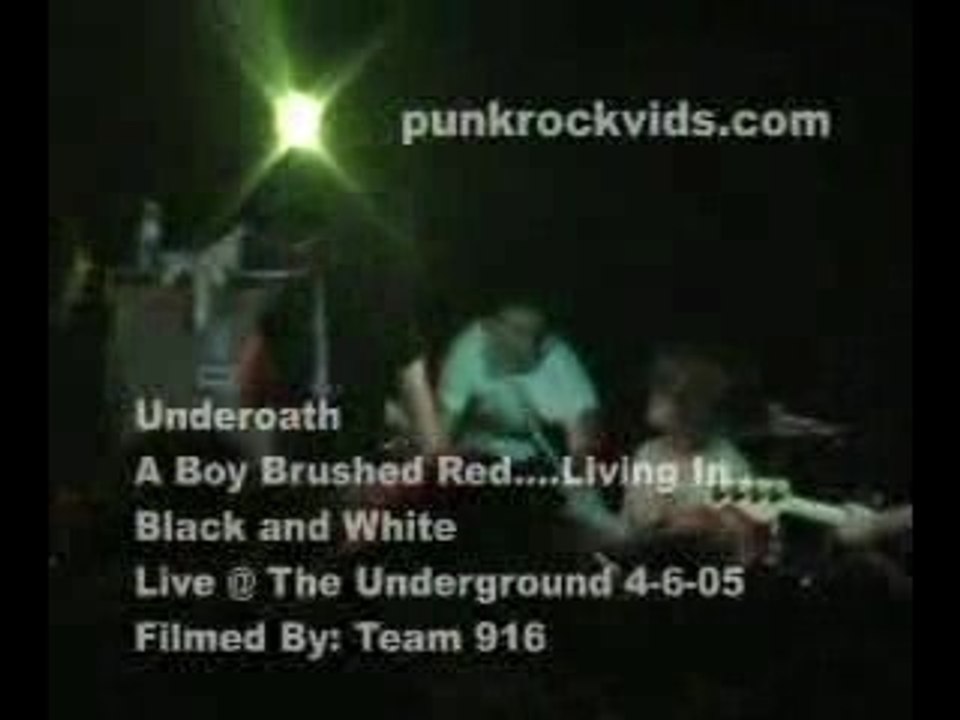 Underoath_A Boy Brushed Red live