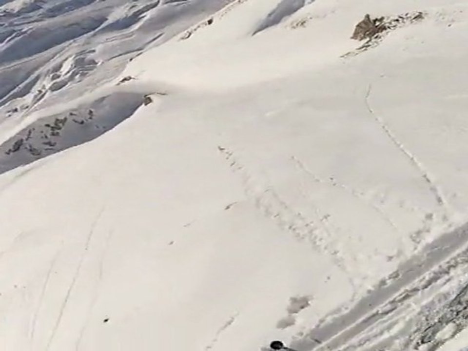 Gopro Tignes freeride skiing 2012