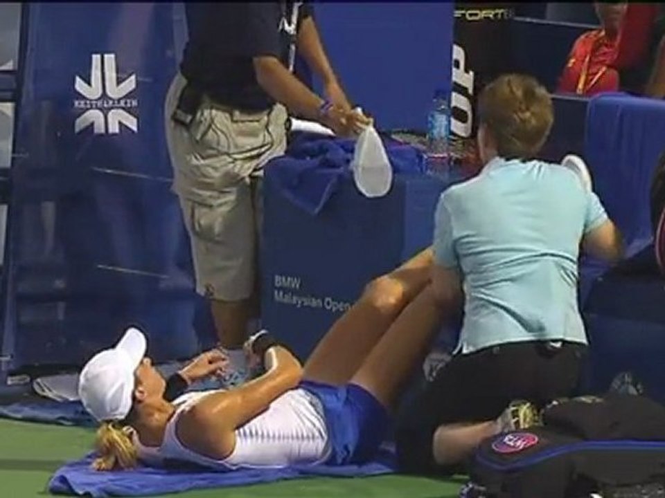 Martic retirement sees Hsieh triumph