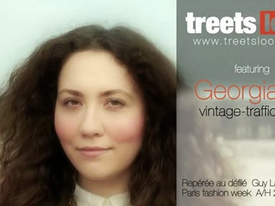 Street style vidéo de Georgiana Boboc à la fashion week de Paris