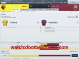 watch football West Ham vs Watford Npower Championship