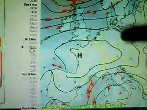 Prévision météo du mercredi 7 mars 2012 de Gigi