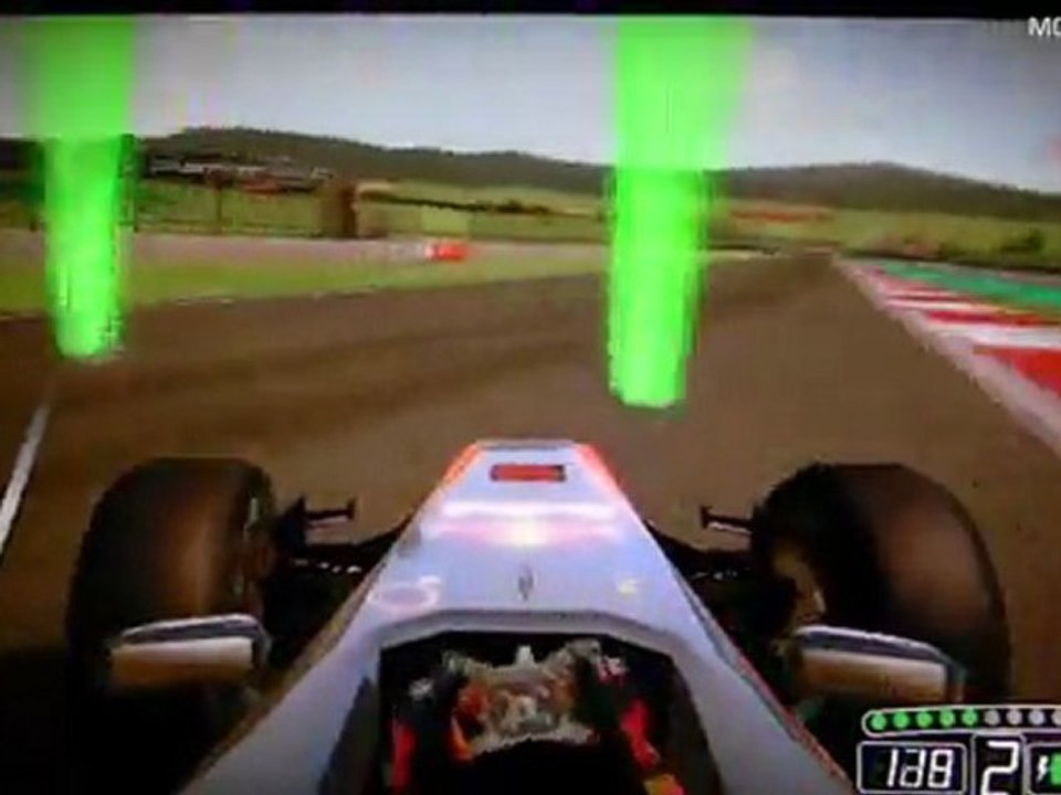 F1 2011 (PS Vita) - Moving Gates Challenge