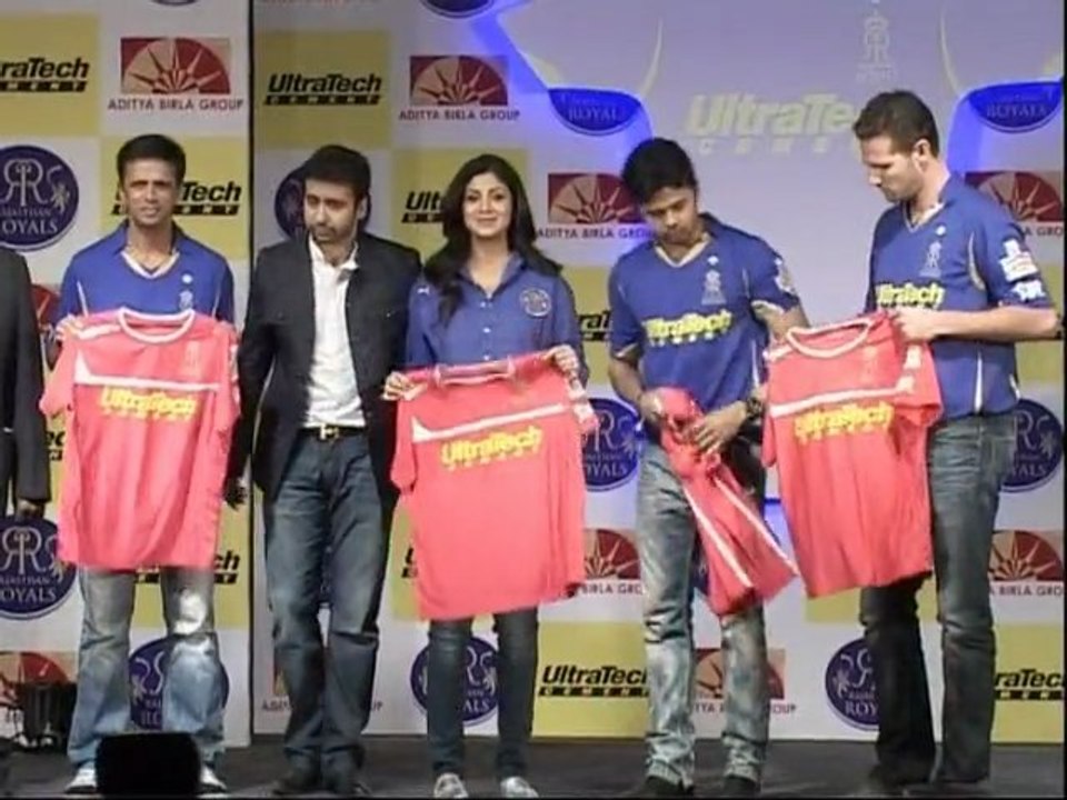 Shilpa Shetty And Rahul Dravid Unveil New Shades Of Rajasthan Royals - Bollywood News