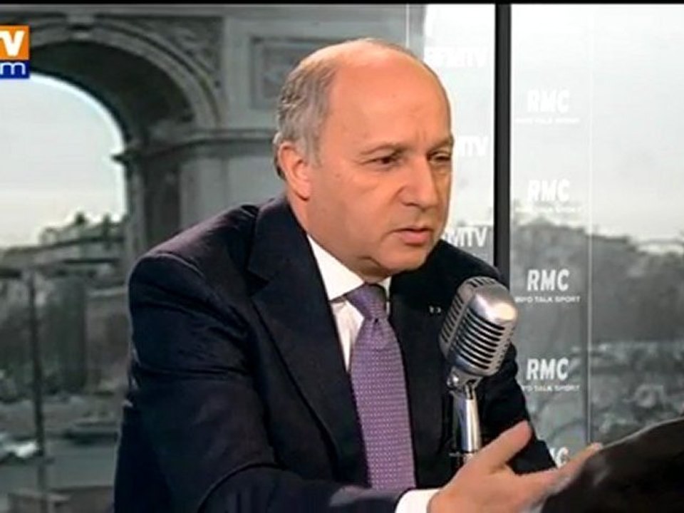Laurent Fabius sur BFMTV : Sarkozy ne respecte pas ses interlocuteurs