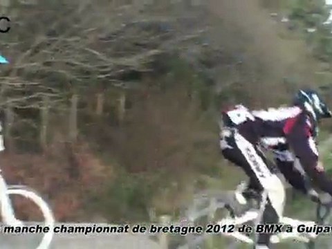 2ème manche championnat de bretagne 2012 de BMX à Guipavas finale minime