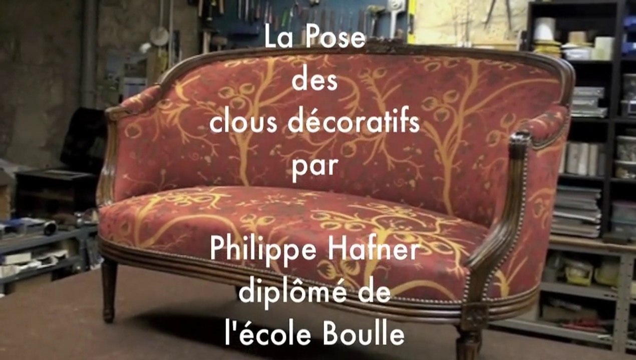 Conseils pour la pose des clous décoratifs