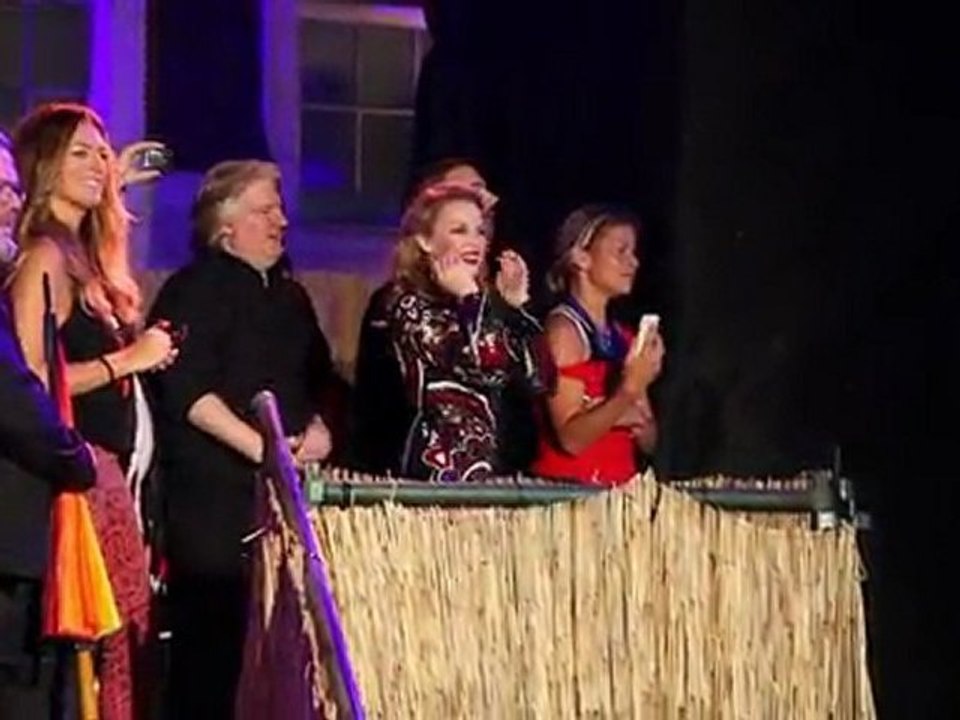 Kylie Minogue at  Sydney Mardi Gras Parade 2012
