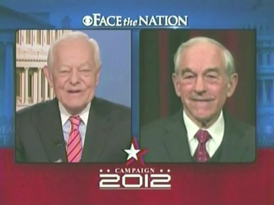 Ron Paul Interview On Face The Nation 03/04/12