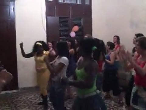 SEJOUR FEVRIER 2012 SALSA ET REGGAETON PENDANT LA FETE DE BIENVENUE