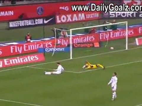 dailygoalz.com - but de Javier Pastore PSG vs Ajaccio 1-0