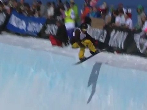 TTR Tricks - Ryo Aono 3rd place Halfpipe run at BEO 2012
