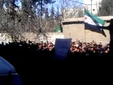 فري برس ريف دمشق عربين  مظاهرة حاشدة في جمعة تسليح الجيش الحر2 3 2012
