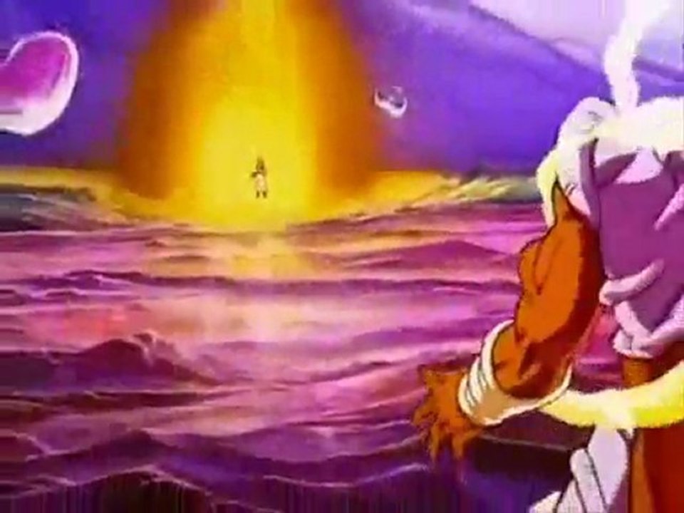 fusíon de goku y vegeta en GOGETA SSJ