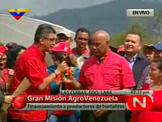 (VIDEO) Revolución dota a productores larenses para la producción de semillas nacionales 03.03.2012