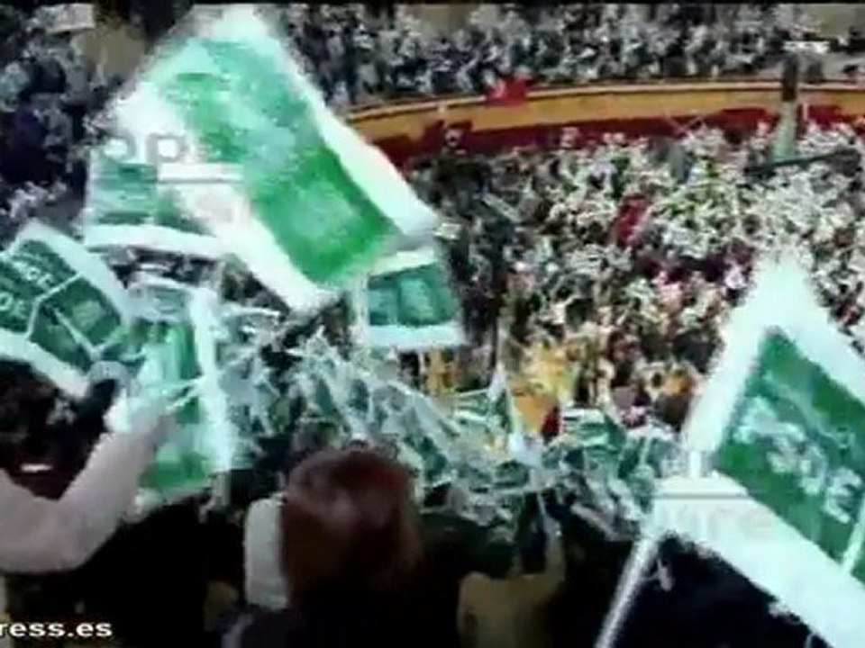 Rajoy y Rubalcaba apoyan a los candidatos andaluces