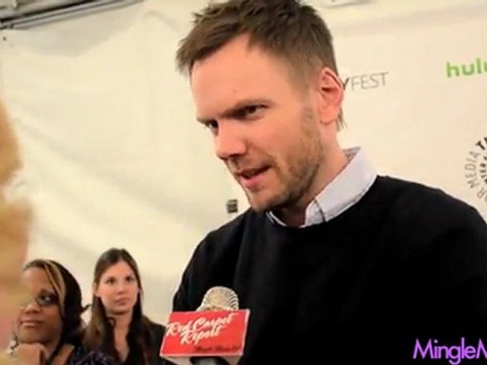 Joel McHale at the 'Community' PaleyFest 2012 Red Carpet