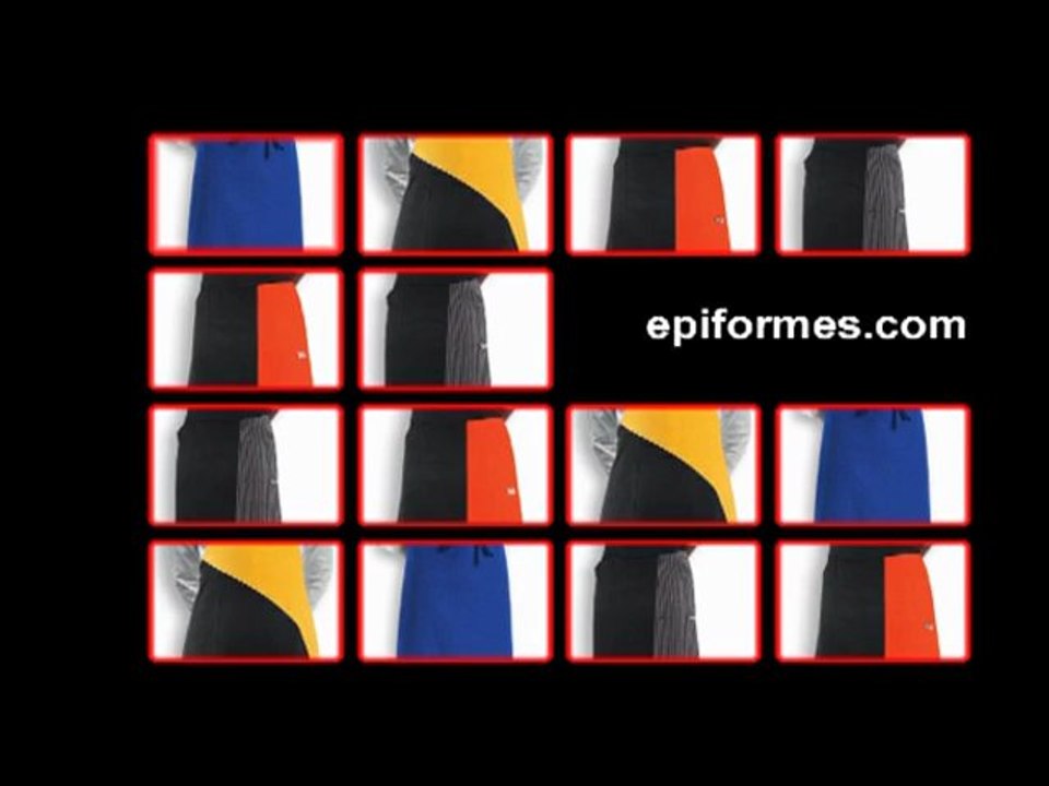 Delantales para profesionales de la hostelería