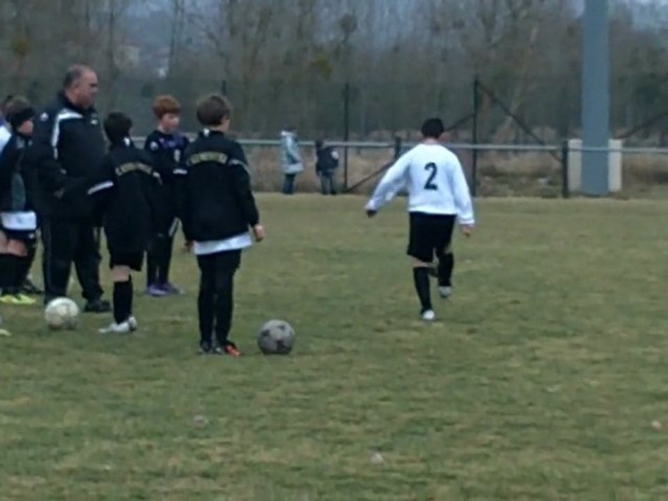 FC LUNEVILLE - 3 eme tour coupe régionale U11 à Custines Séance de jonglage - Selim -