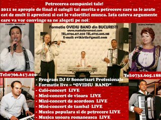 Formatia OVIDIU BAND - CAFE CONCERT