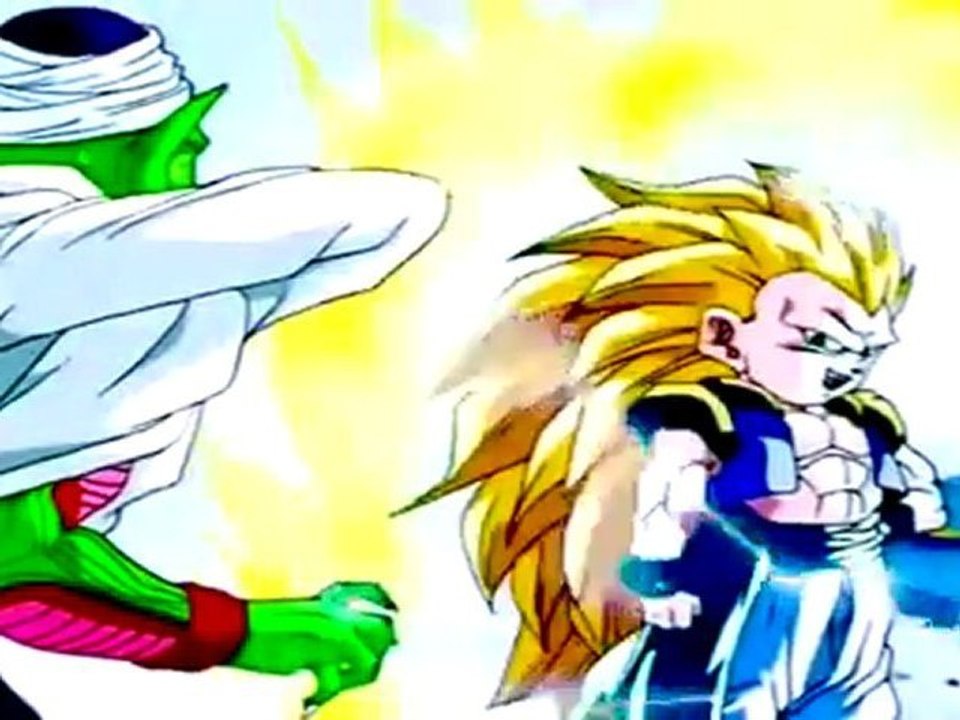 Gotenks se transforma en SSJ3 Latino