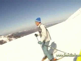 Valdezcaray.- Esquiando el 29-02-12