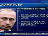 Vladimir Putin gana elecciones presidenciales