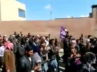 فري برس ادلب كللي مظاهرة في04 03 2012