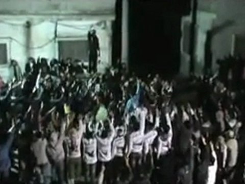 فري برس حمص البياضه سورة النصر والعهد لإكمال الثورة بقيادة الساروت 4 3 2012