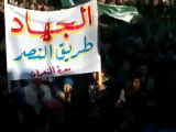 فري برس ادلب  معرة النعمان  مظاهرة مسائية 4 2 2012