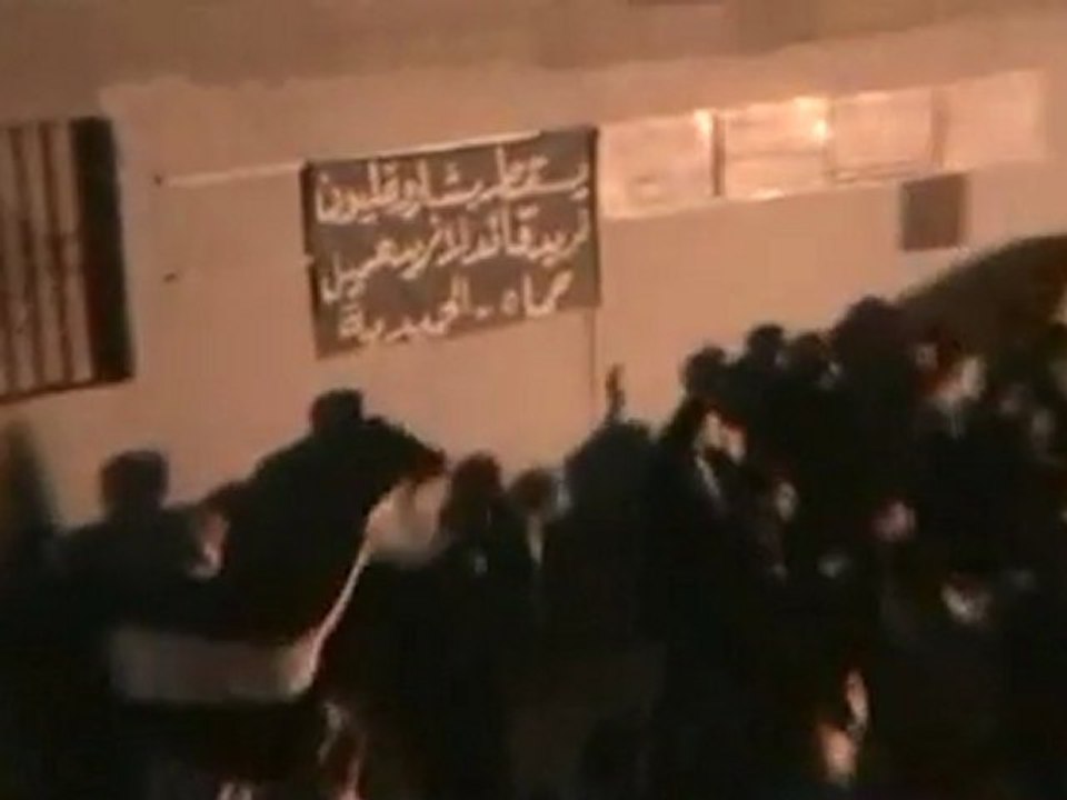 حماه - حميدية - مسائية - يسقط بشار وغليون لانريد عميل...