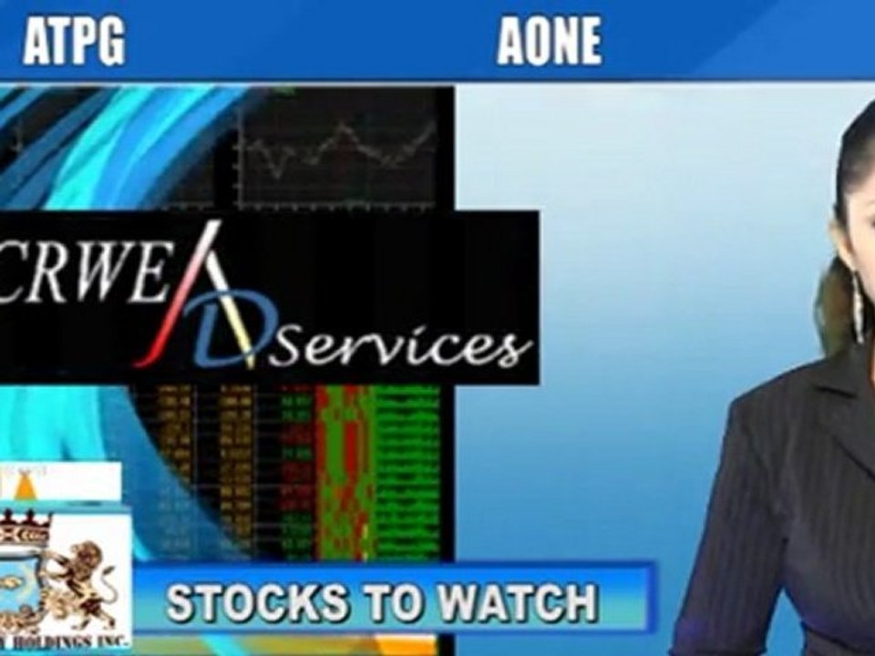 (CRWE, ATPG, AONE) CRWENewswire Stocks to Watch