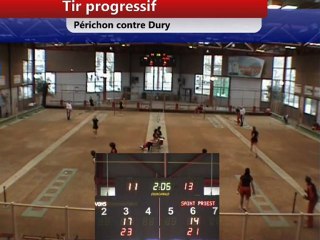 Second tir progressif, J12 CS EF Saint-Priest contre Nyons