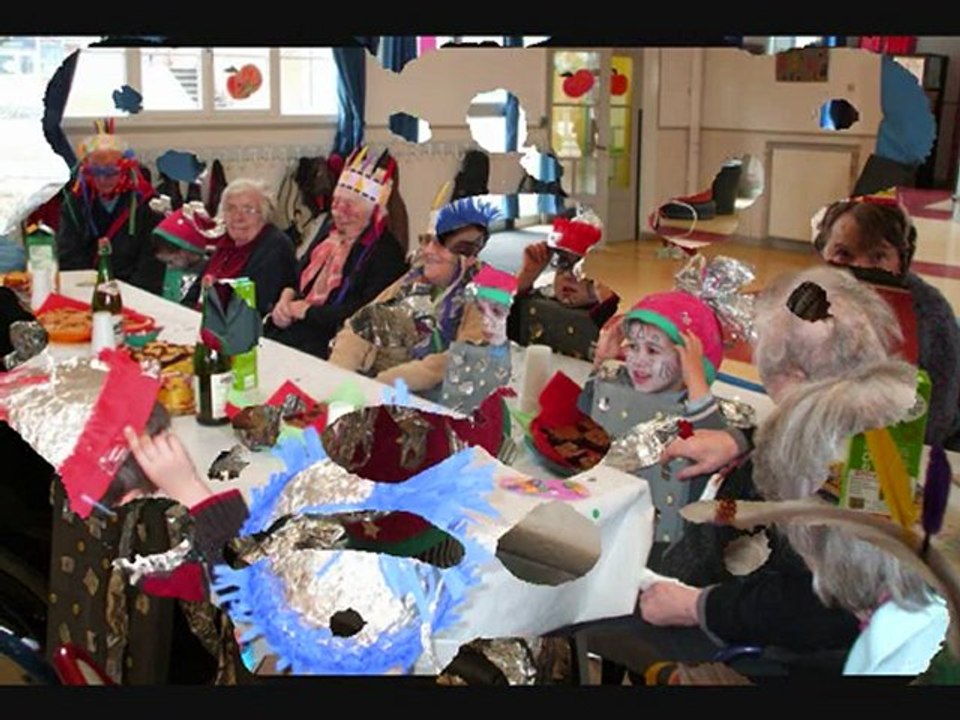 carnaval 2012 au centre de loisirs "Les Cigales"