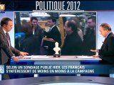 Selon un sondage publié hier, les Français s’intéressent de moins en moins à la campagne
