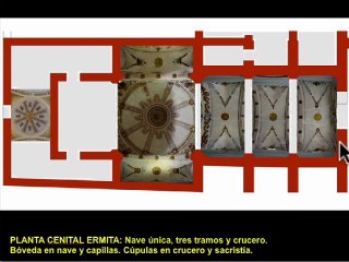 Explicació de les obres de restauració de l'ermita de l'Adjutori. Benlloch, 2012