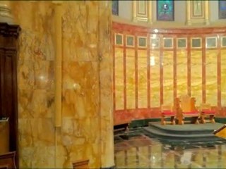 State-of-the-art sound system in church (Saint Johns Seminary Chapel, Brighton, MA)