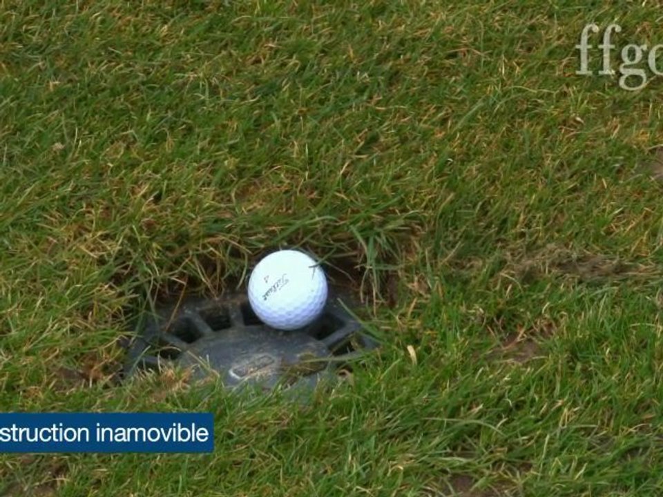 Règles de Golf : Obstructions