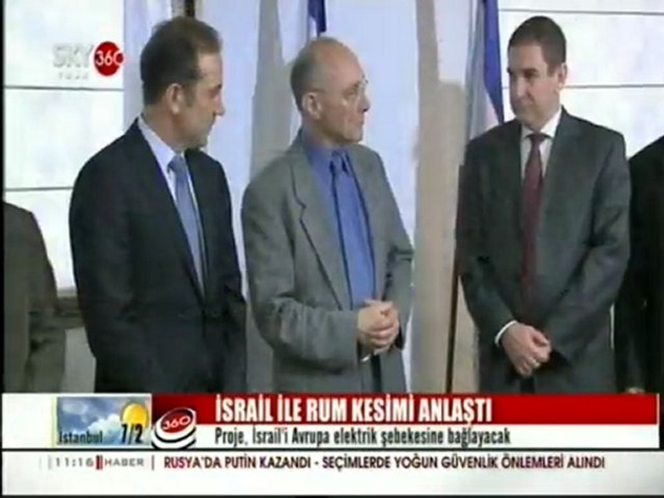 İsrail ile Rum Kesimi Anlaştı
