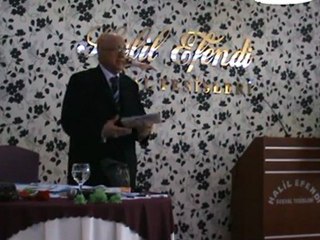 ÜNYE MÜFTÜLÜĞÜNDEN OĞUZ GÜLAY "İLETİŞİM VE DAVRANIŞ BİÇİMLERİ" KONFERANSI (03.03.2012) --5